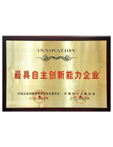 潤(rùn)大世紀(jì)榮獲最具自主創(chuàng)新能力企業(yè)榮譽(yù)證書，{dede:global.qz_keyword_b/}